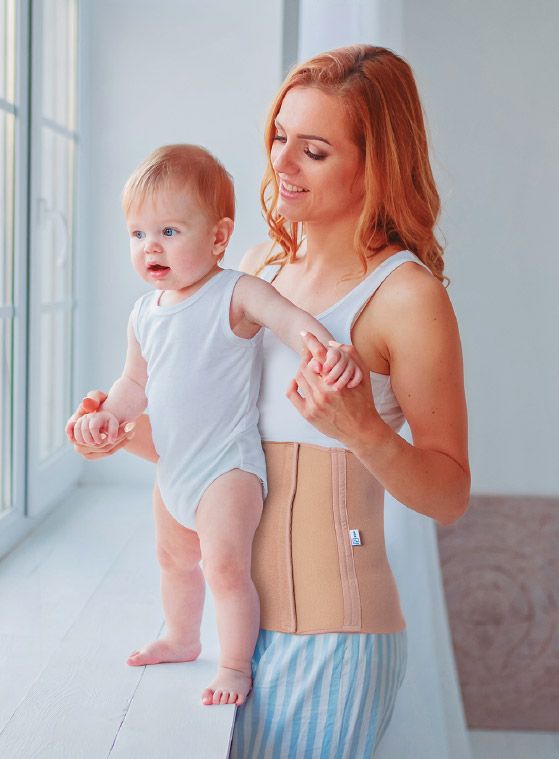 Mujer con faja abierta de algodón | PrimSpine Move