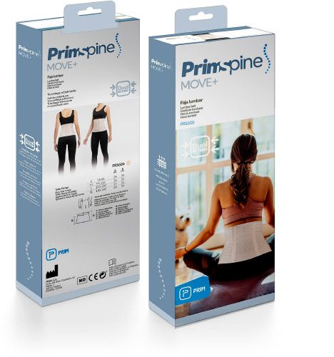 Pack de Faja lumbar - Sujección y protección | Primspine Move+