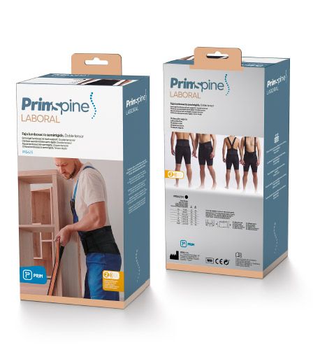 Pack de Faja lumbosacra Semirrígida - Doble tensor | Primspine Laboral