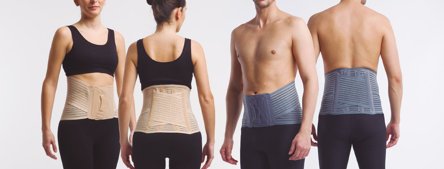 Faja semirígida elástica con cruce lumbar | Primspine Care