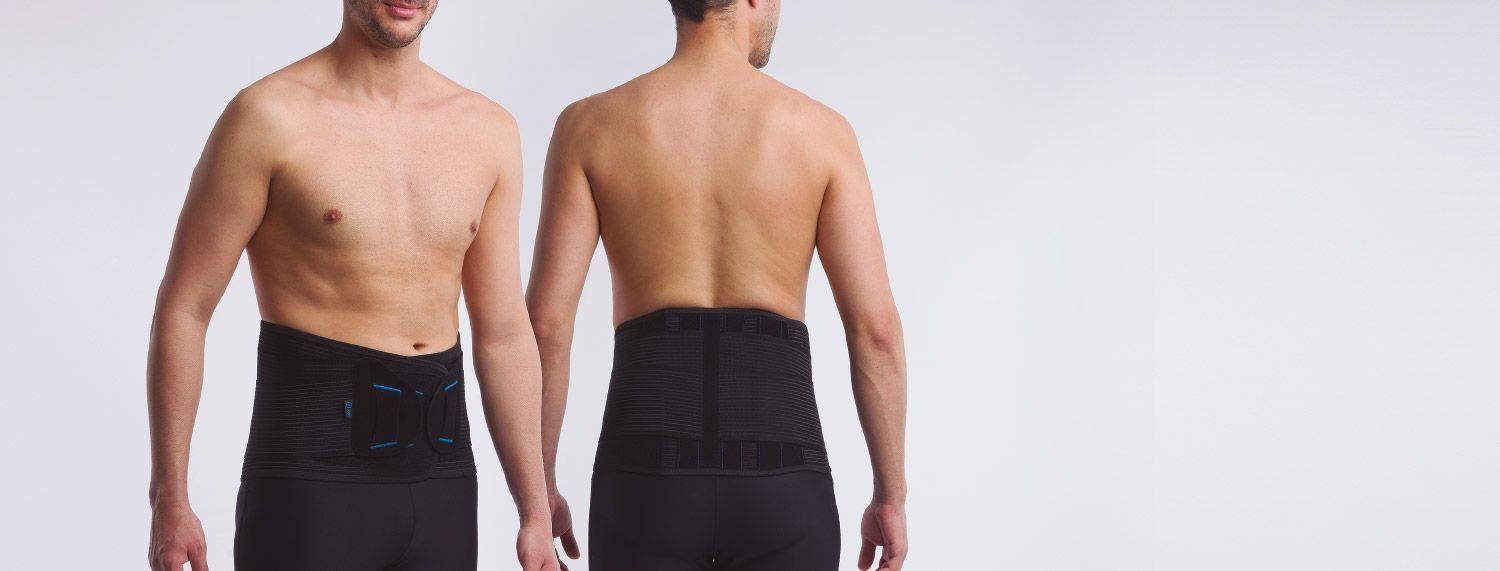 Faja lumbosacra semirígida elástica con Doble tensor | Primspine Laboral+