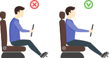Posición más adecuada para la espalda conduciendo | Primspine